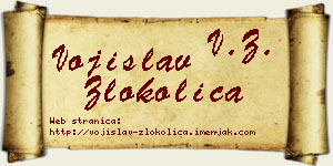 Vojislav Zlokolica vizit kartica